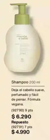 Natura Suave - shampoo oferta
