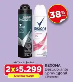 Rexona - desodorante spray