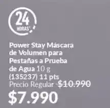 Avon Power - stay máscara de volumen para pestañas a prueba de agua oferta