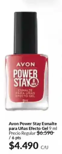 Avon Power - avon stay esmalte para unas efecto gel oferta