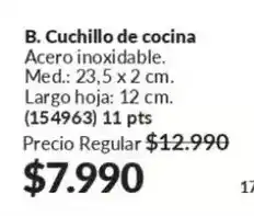 Avon Cuchillo de cocina oferta