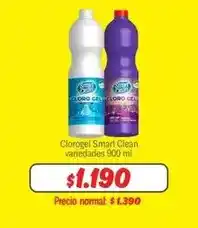 Fabrics Clean - clorogel smart oferta