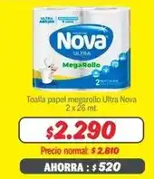 Mayorista 10 Nova - toalla papel megarollo ultra oferta