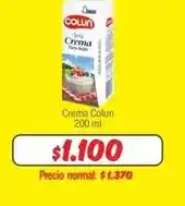 Mayorista 10 Colun - crema oferta