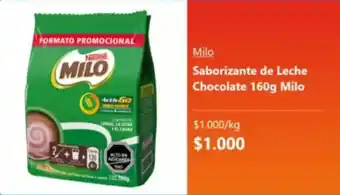 Super Bodega a Cuenta Milo - saborizante de leche chocolate oferta