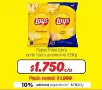 Fabrics Lay's - papas fritas corte liso o americano oferta