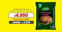 Mayorista 10 San jorge - hamburguesa oferta