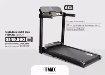 Ripley Fitmax - trotadora tm60 plus oferta