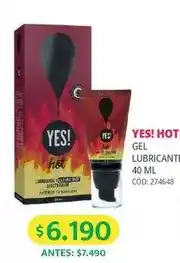 Cruz Verde Yes - ! hot - gel lubricante oferta