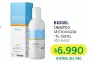 Cruz Verde Biogel - shampoo ketoconazol oferta