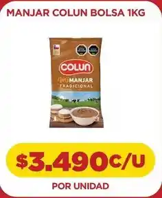 Comercial Castro Colun - manjar bolsa oferta