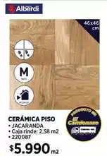 Construmart Alberdi - cerámica piso oferta