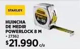 Construmart Stanley - huincha de medir powerlock oferta