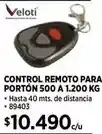 Construmart Mts - control remoto para porton 500 a 1,200 kg oferta