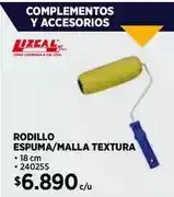 Construmart Rodillo espuma/malla textura oferta