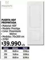 Construmart Prepintada - puerta hdf oferta