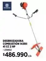 Construmart Hp - desbrozadora combustion 143rii 41 cc 2 hp oferta