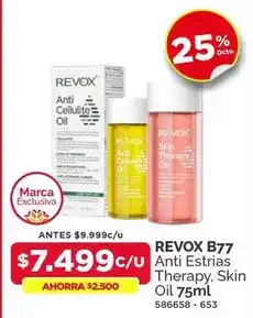Preunic Revox - b77 anti estrias therapy, skin oil 75ml oferta