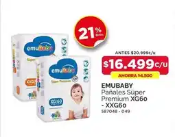 Emubaby - emu baby - panales super premium