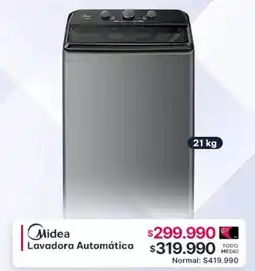 Abcdin Midea - lavadora automática oferta