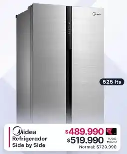 Abc Midea - refrigerador side by side oferta