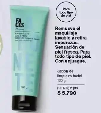 Natura 120 - remueve el maquillaje lavable y retra oferta