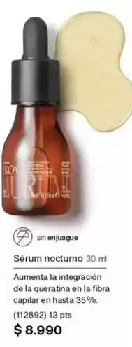 Natura Ekos - sérum nocturno oferta