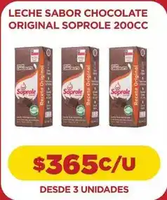 Comercial Castro Soprole - leche sabor chocolate original oferta