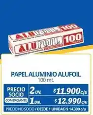 Alvi Alufoil - papel aluminio oferta