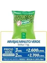 Alvi Minuto verde - arvejas oferta