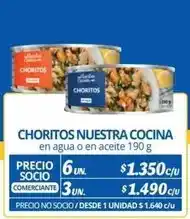 Alvi Choritos - nuestra cocina oferta