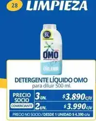 Alvi Omo - detergente líquido oferta