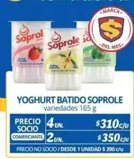 Alvi Soprole - yoghurt batido oferta