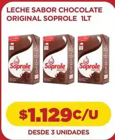 Comercial Castro Soprole - leche sabor chocolate original oferta