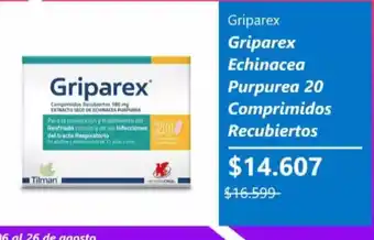 Salcobrand Griparex echinacea purpurea 20 comprimidos recubiertos oferta