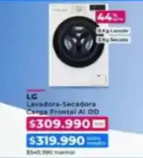 Paris Lg - lavadora-secadora carga frontal al dd oferta