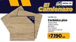 Construmart Cerámica piso oferta