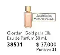 Oriflame Giordani - gold para ella eau de parfum oferta