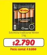 Fabrics Winter - salchicha tradicional oferta