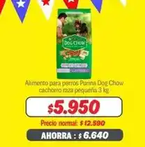 Fabrics Purina - alimento para perros dog chow cachorro raza pequeña oferta