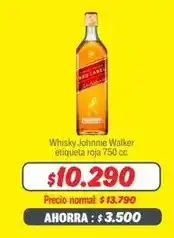 Fabrics Johnnie walker - whisky etiqueta roja oferta