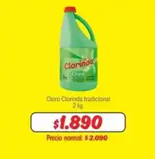 Mayorista 10 Clorinda - cloro tradicional oferta