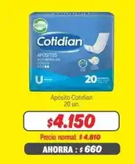 Mayorista 10 Cotidian - apósito oferta