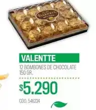 Cruz Verde Valentte 12 bombones de chocolate oferta