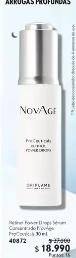 Oriflame Novage - arougs procutions oferta
