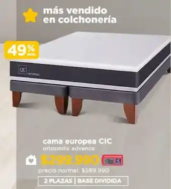 Ripley Cama Europa CIC oferta