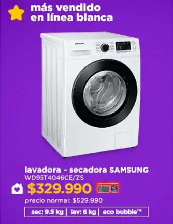 Ripley Lavadora - Secadora SAMSUNG oferta