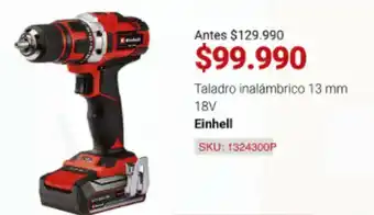 Easy Taladro inalámbrico 13mm 18V Einhell oferta