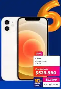Hites Apple - tohtore 12 5g 128 gb oferta