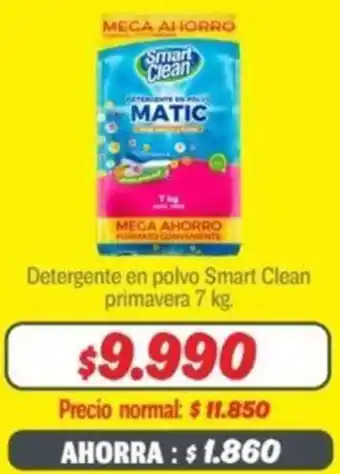 Mayorista 10 Smart Clean Detergente en polvo primavera oferta